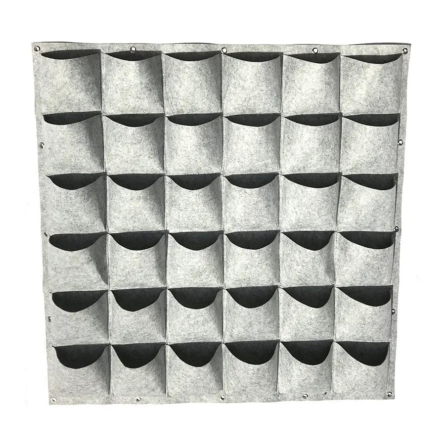 Wall Mounted Felt Planting Bag Novva Living