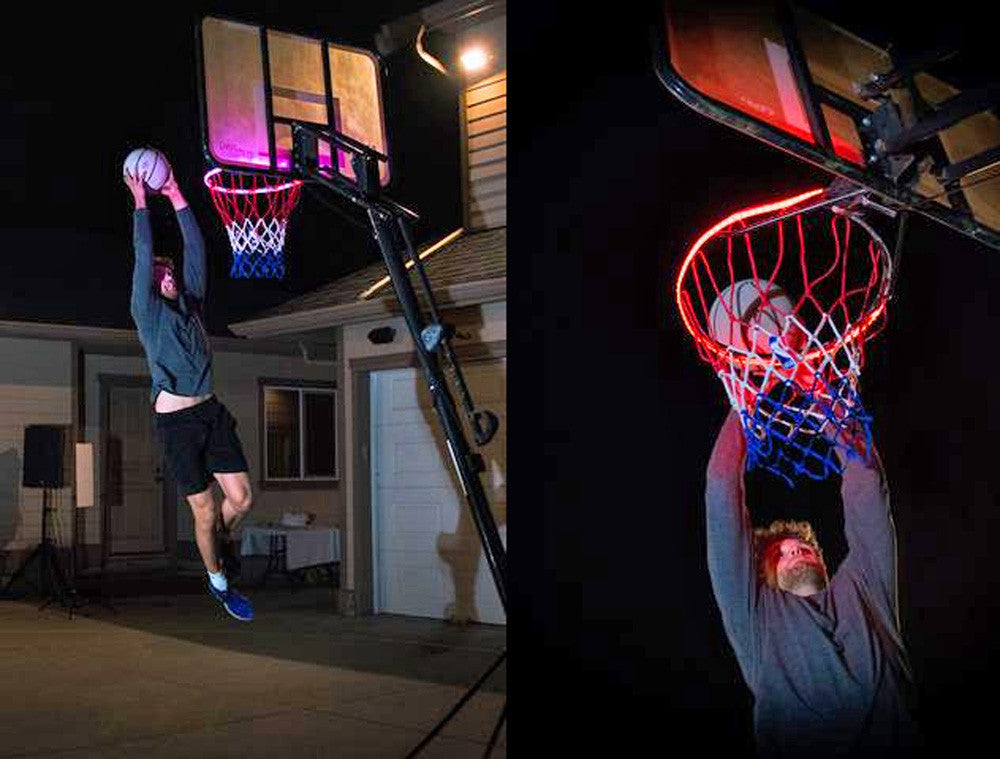 Colour-Changing LED Basketball Hoop Light
