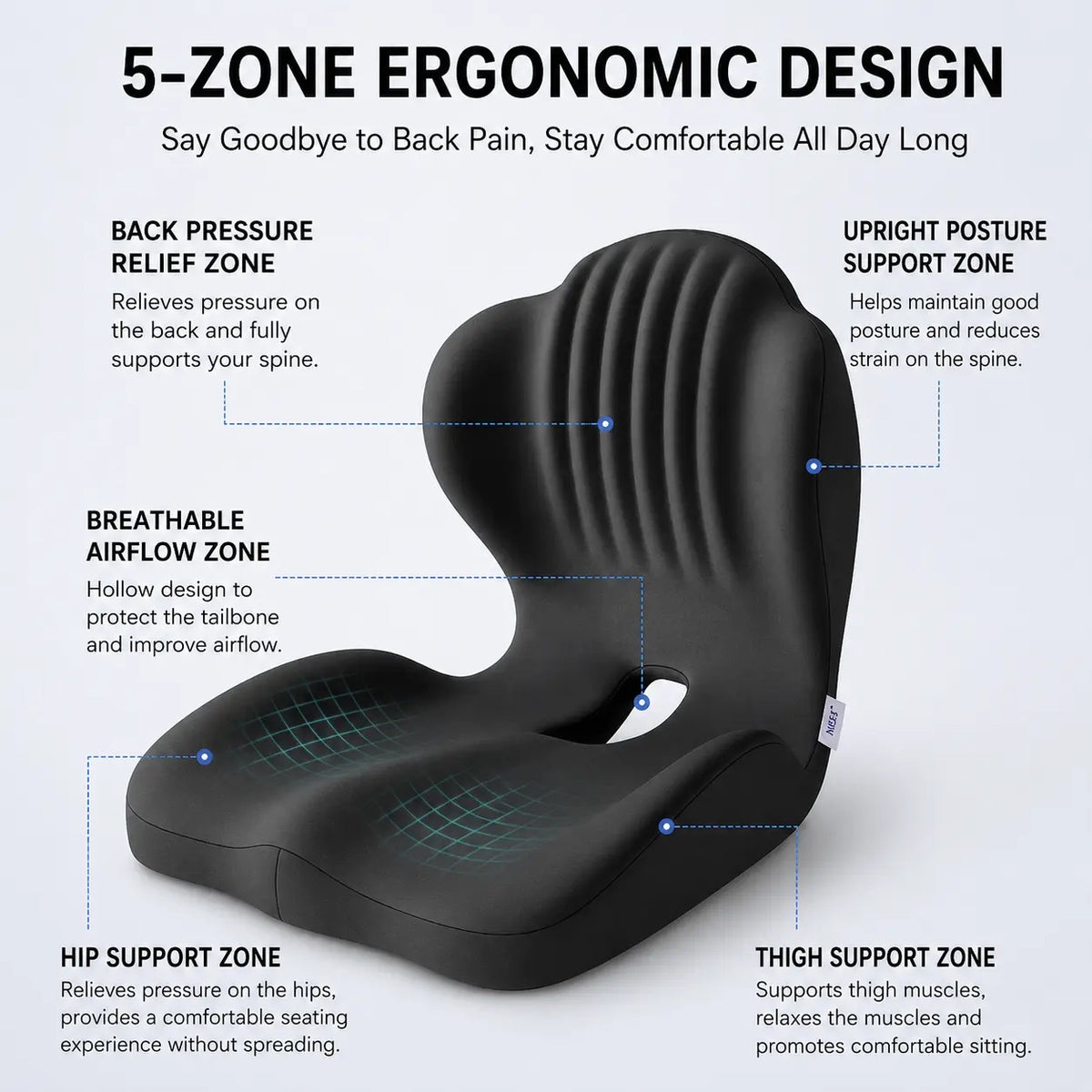 Memory Foam Cushion Novva Living