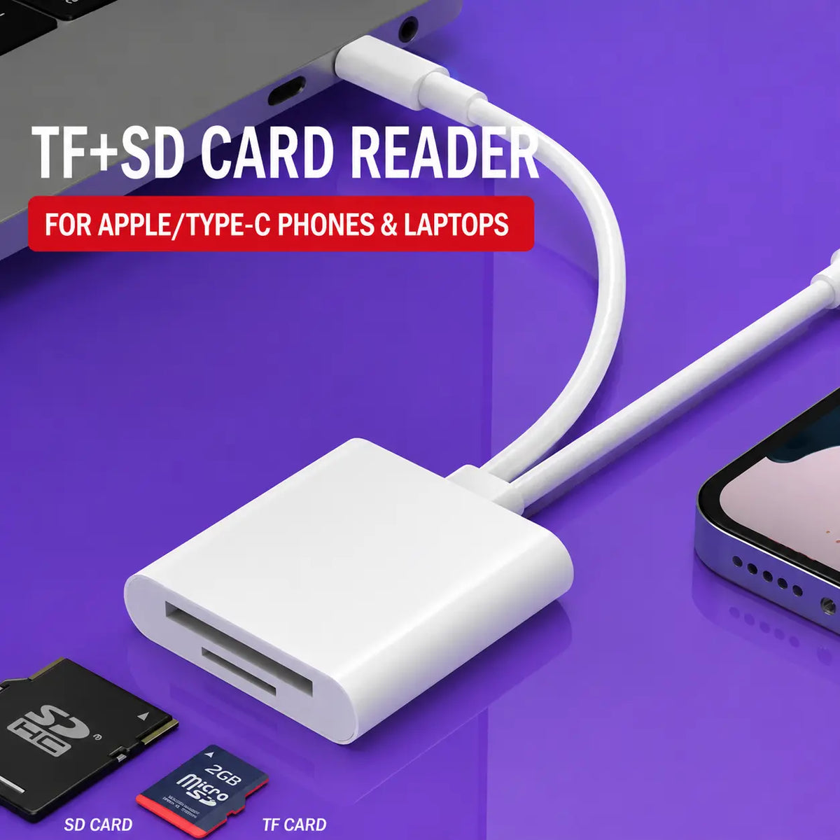 Card Reader 3-in-1 Novva Living