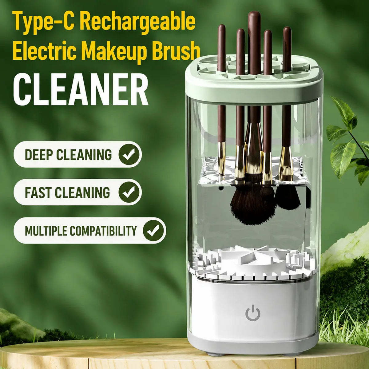 Automatic UV Makeup Brush Cleaner & Dryer Novva Living