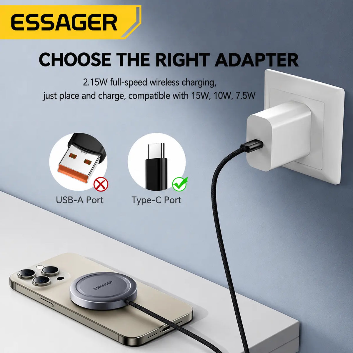 Magnetic Wireless Charger Novva Living