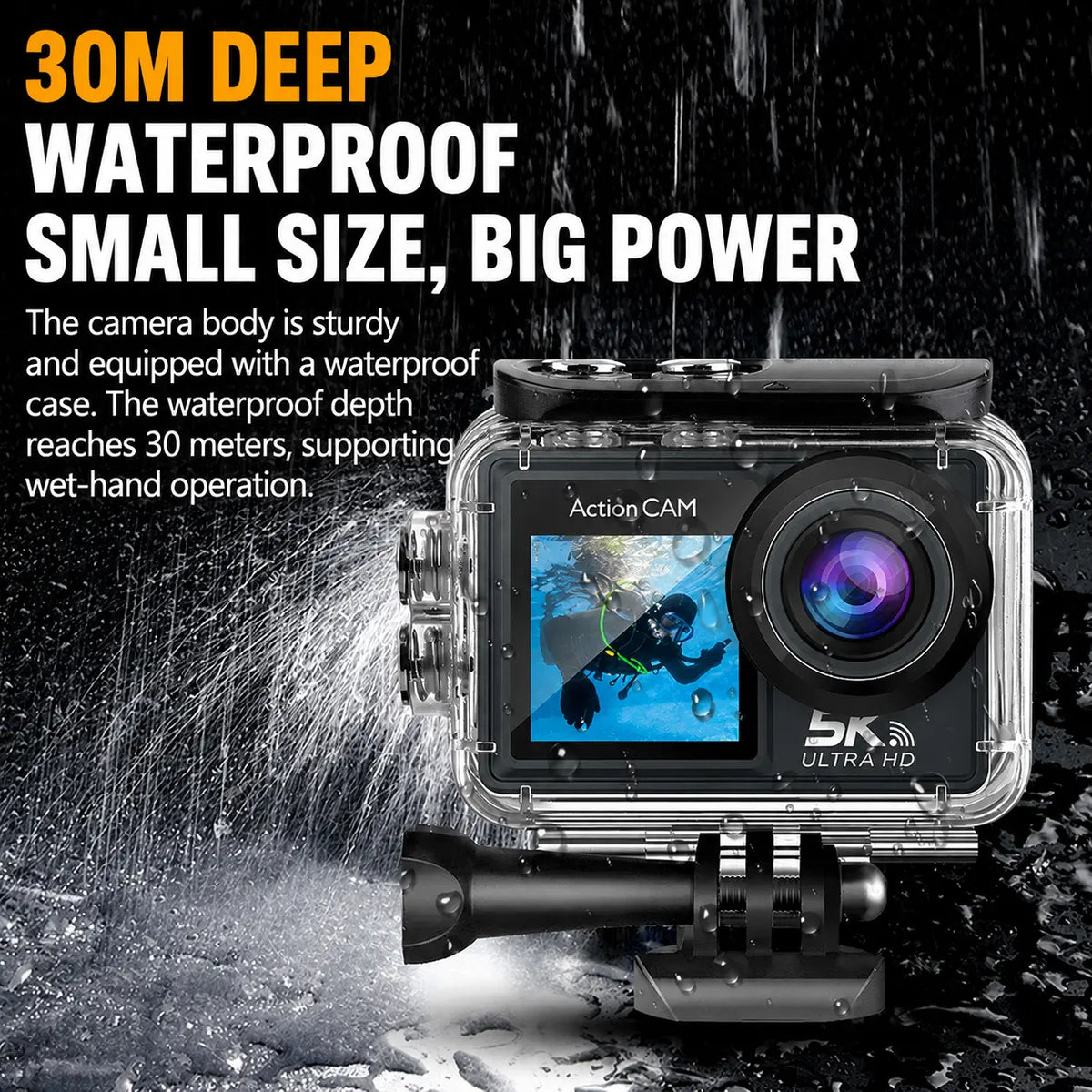 Waterproof Sports Action Camera Novva Living