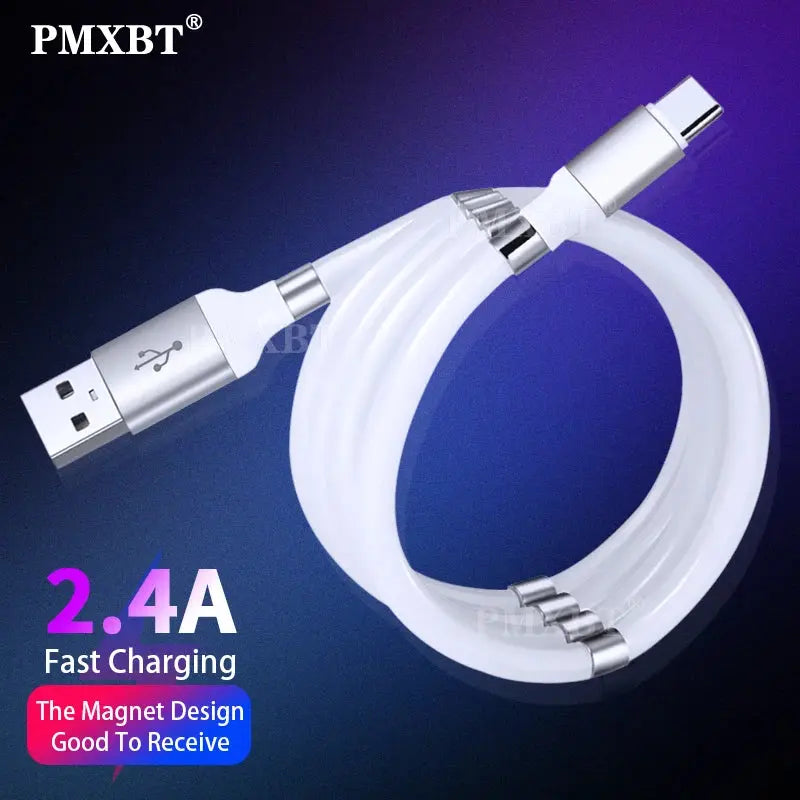 Magnetic Self-Winding Charging Cable Novva Living