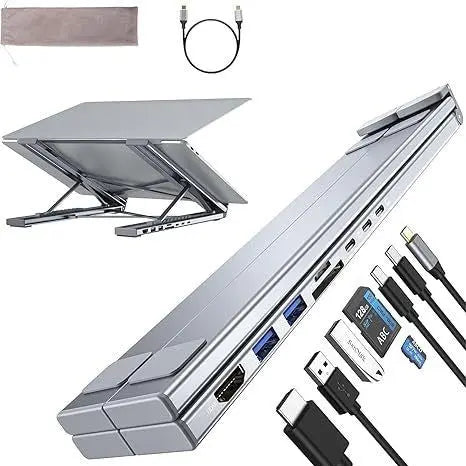 7-in-1 USB-C Hub & Foldable Laptop Stand Novva Living