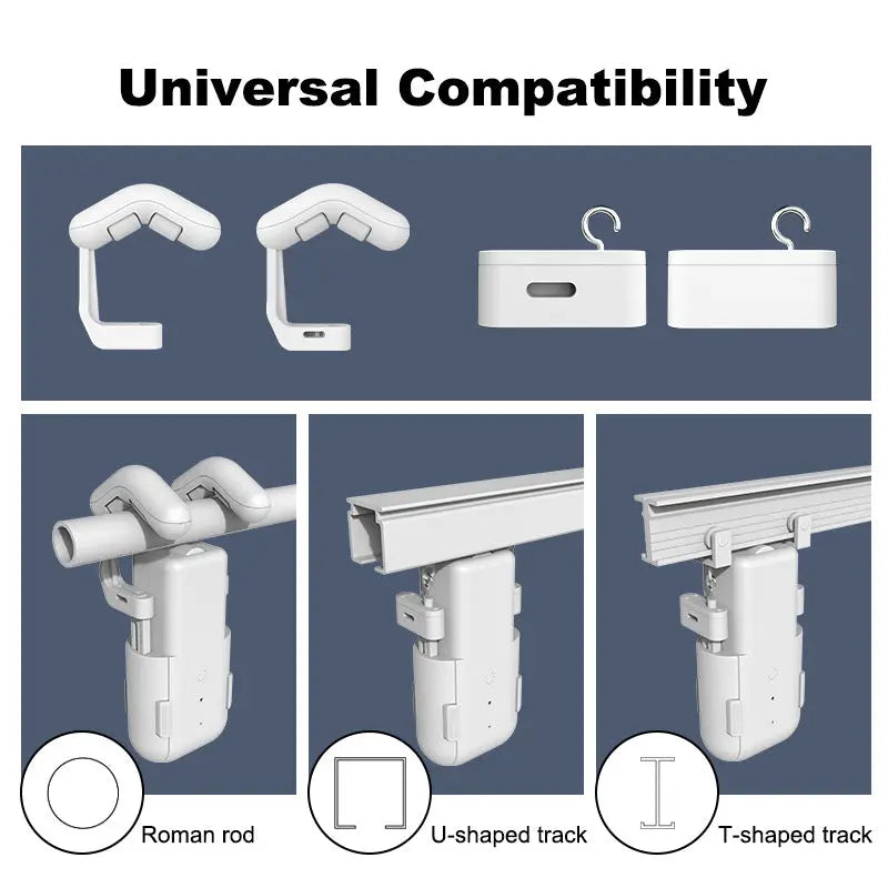 WiFi Smart Curtain Motor & Accessories Novva Living