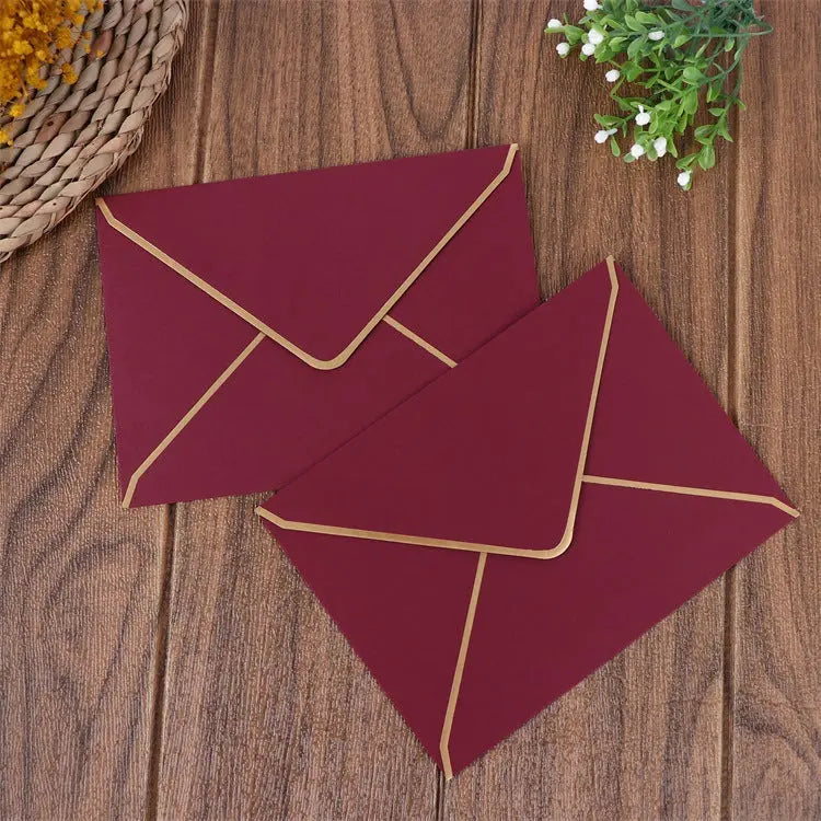 Hot-Stamped Kraft Paper Envelopes Novva Living