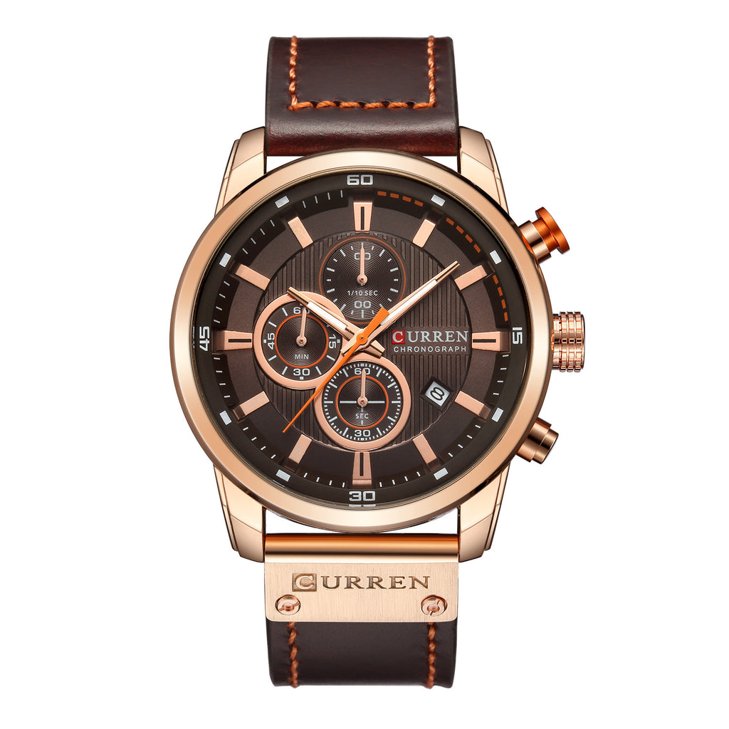 Montre à quartz pour homme