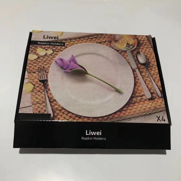 Origami Flower Napkin Holders