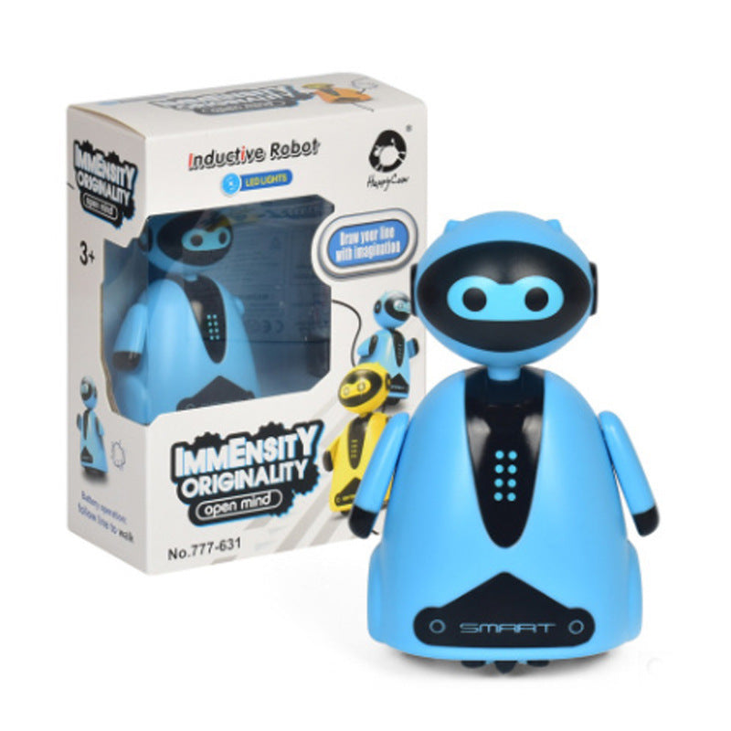 Line-Following Sensor Robot & Penguin Toy