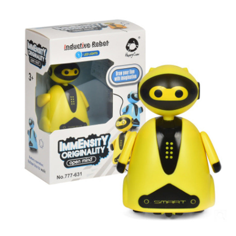 Line-Following Sensor Robot & Penguin Toy