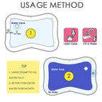 Baby Inflatable Water Play Mat Sea World