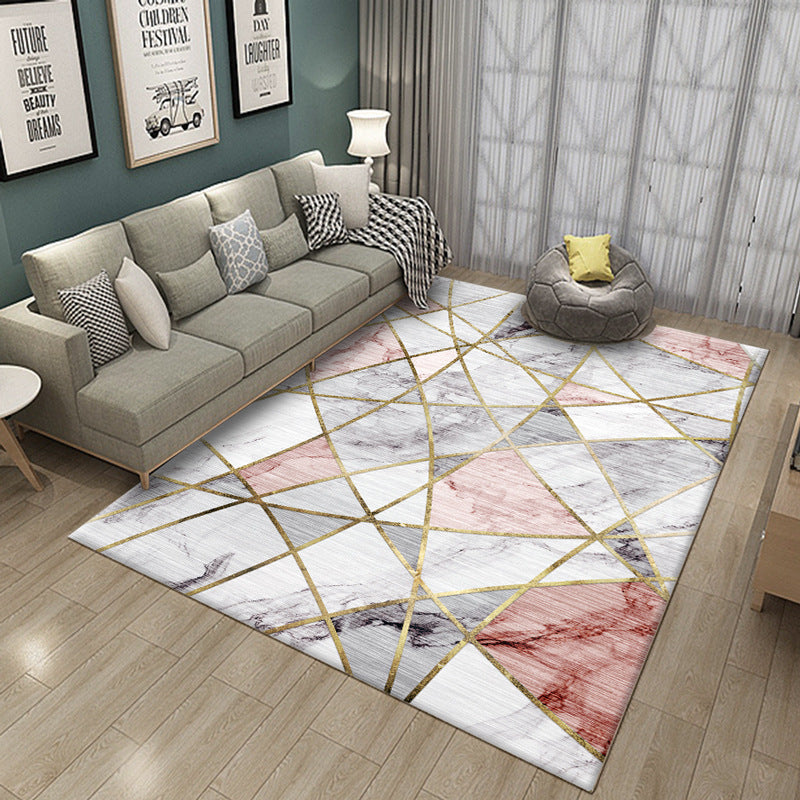 Nordic Geometric Area Rug