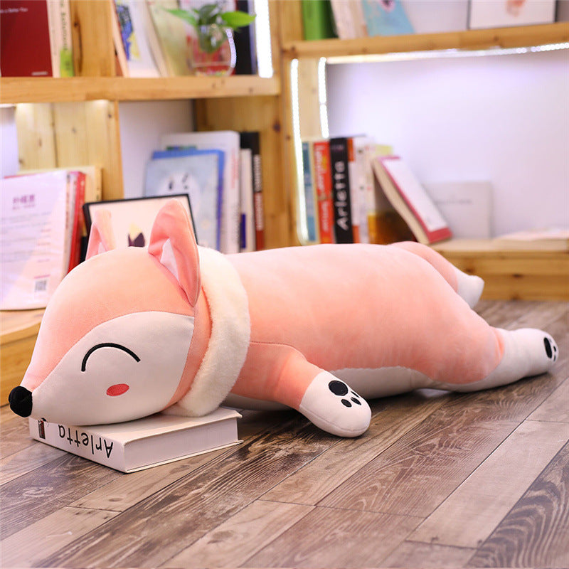 Plush Fox Pillow