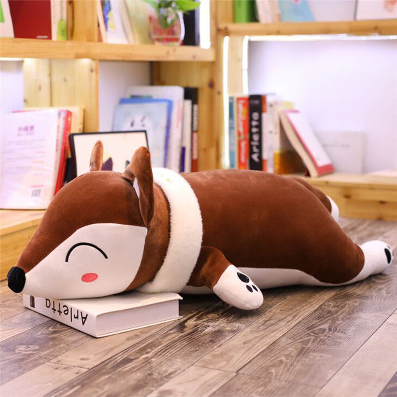 Plush Fox Pillow