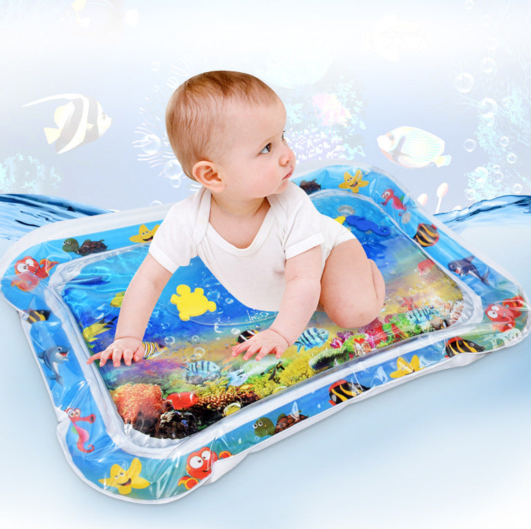 Baby Inflatable Water Play Mat Sea World