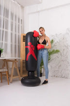 Inflatable Boxing Post Punching Bag Tumbler Novva Living