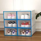 Foldable Transparent Shoe Boxes Novva Living