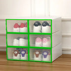 Foldable Transparent Shoe Boxes Novva Living