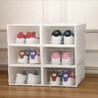 Foldable Transparent Shoe Boxes Novva Living