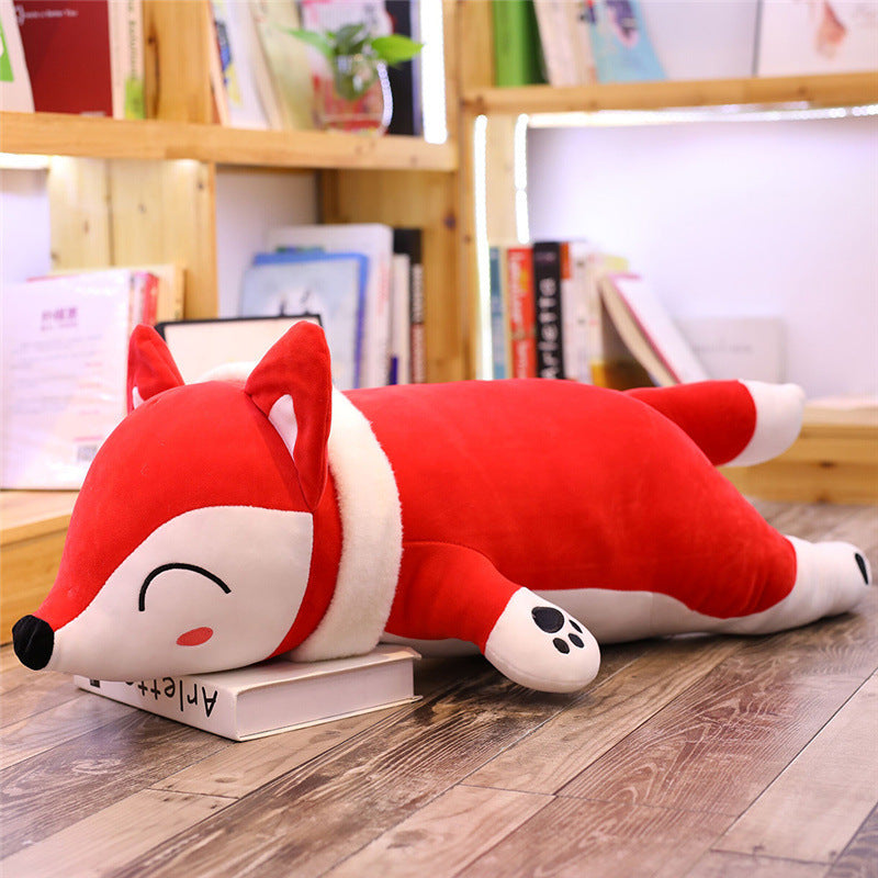 Plush Fox Pillow