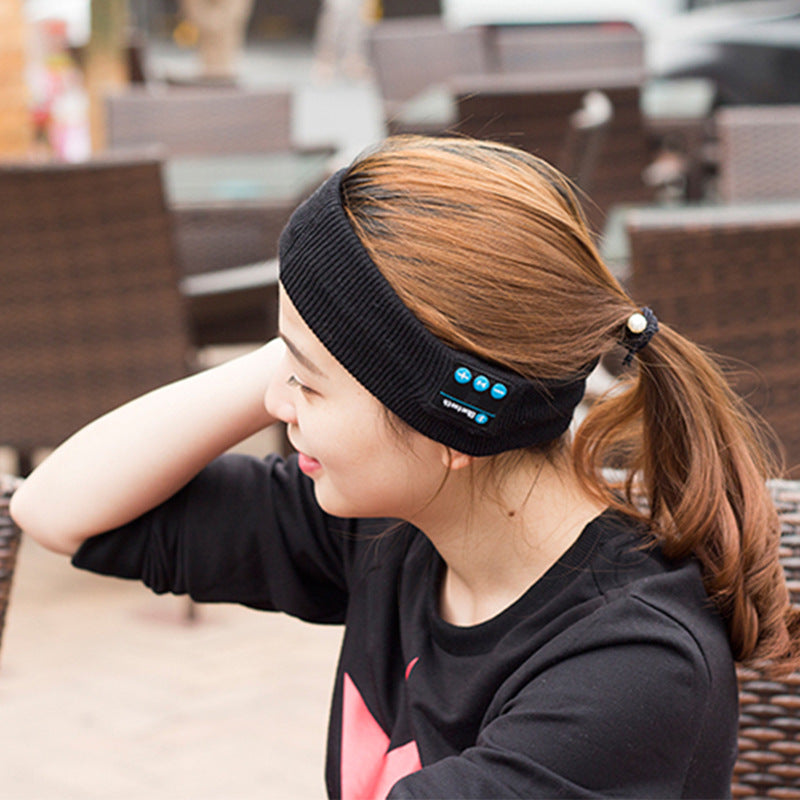 Bluetooth 5.0 Wireless Headband Headset