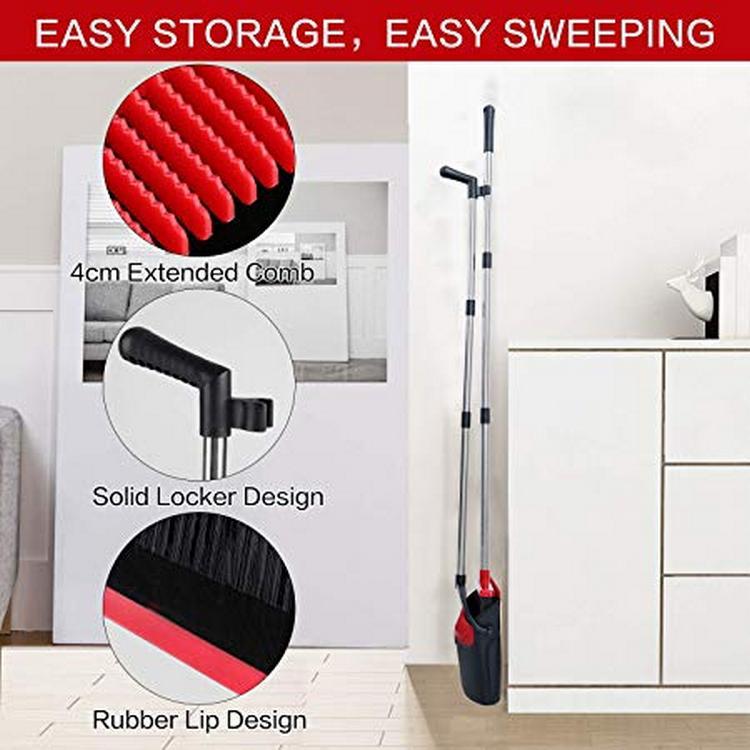 Multifunctional Broom & Dustpan Set
