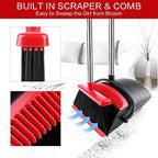 Multifunctional Broom & Dustpan Set