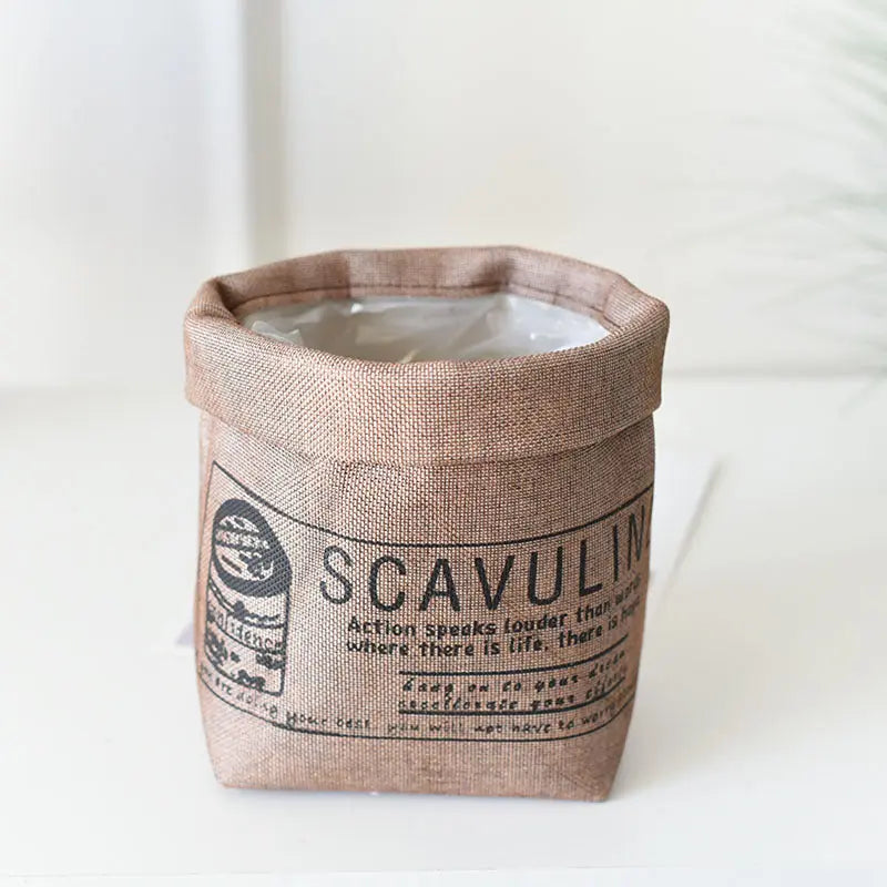 Nordic Fabric Plant Pot Cover Novva Living