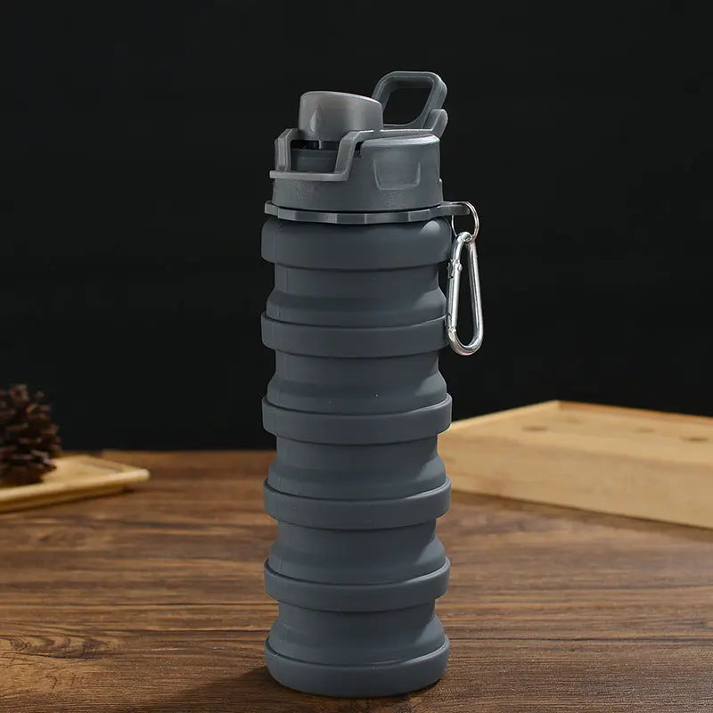 Silicone Folding Sports Water Bottle Novva Living