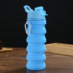 Silicone Folding Sports Water Bottle