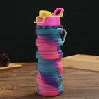 Silicone Folding Sports Water Bottle Novva Living