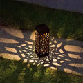 Lampe solaire de jardin paysager