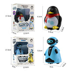 Line-Following Sensor Robot & Penguin Toy