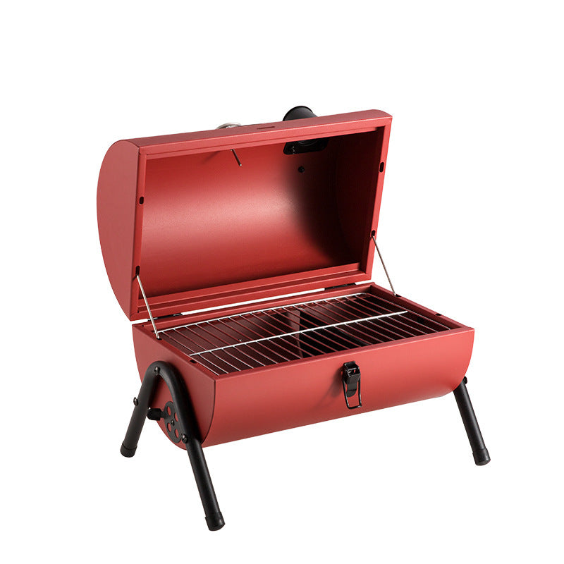 Portable Charcoal BBQ Grill Set