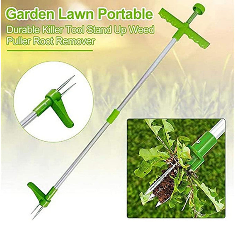 2-Section Aluminium Weed Puller & Root Digger