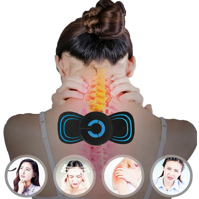 Portable Mini Electric Neck & Shoulder Massager Novva Living
