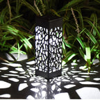 Lampe solaire de jardin paysager