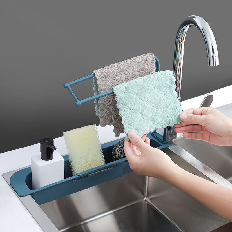 Expandable Telescopic Sink Rack