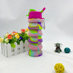 Silicone Folding Sports Water Bottle Novva Living