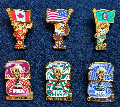 2026 World Cup Commemorative Football Badge