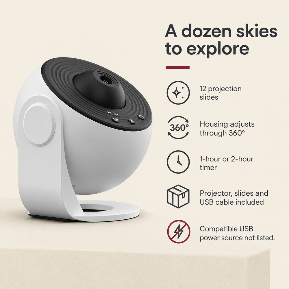 Globe Galaxy Star Projector