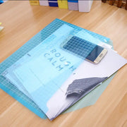 PVC Transparent Snap Button File Bag Novva Living