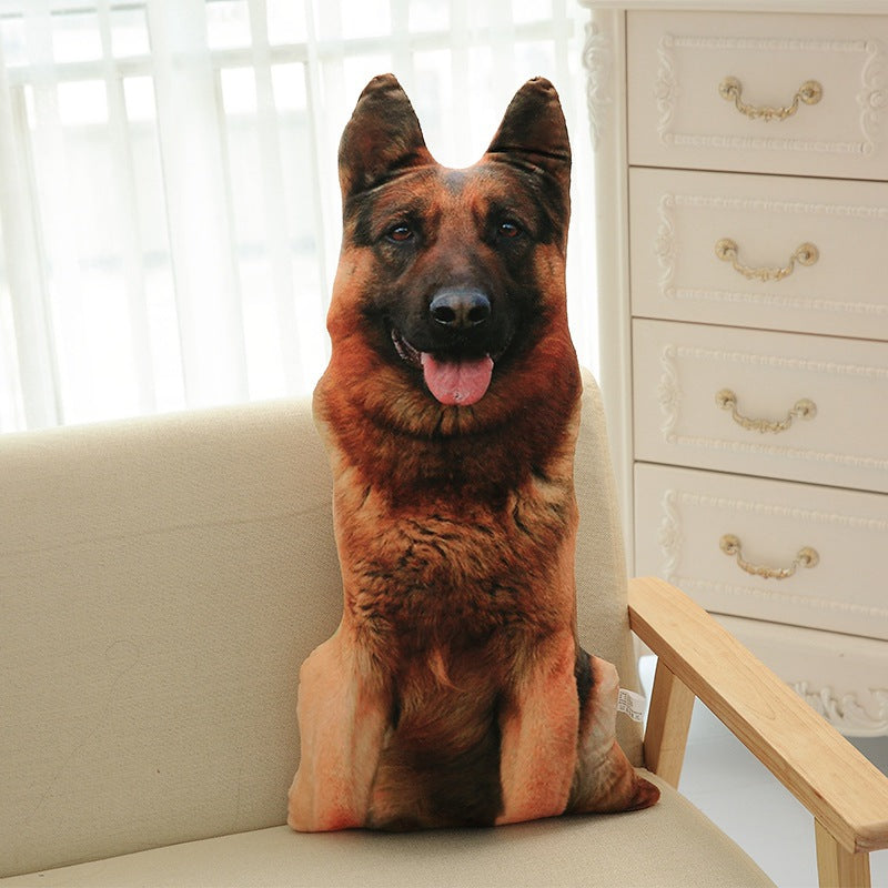 3D DOG Plush Pillow Cushion