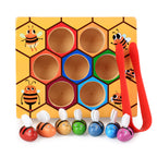 Wooden Beehive Colour Recognition Game for Babies & Toddlers
