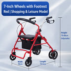 Foldable Four-Wheeled Walking Trolley Novva Living