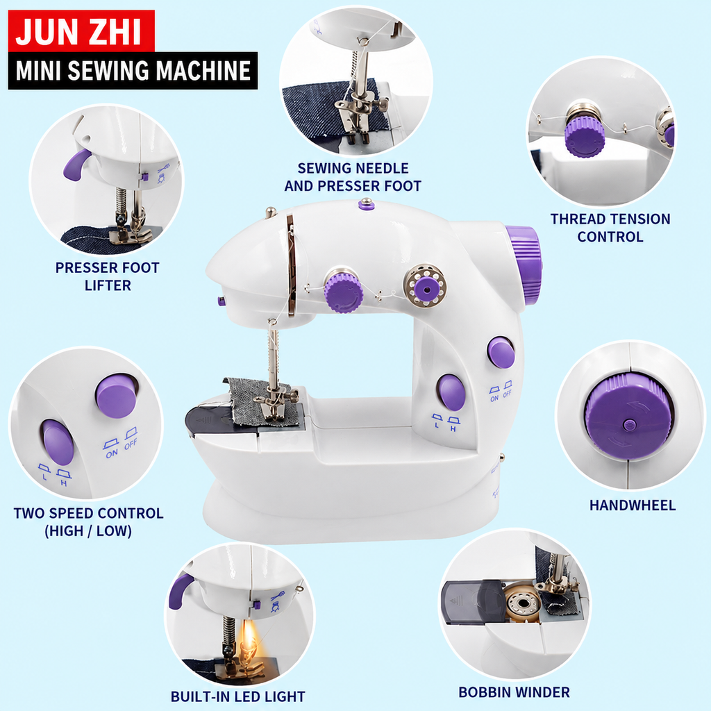 Multifunctional Mini Electric Sewing Machine