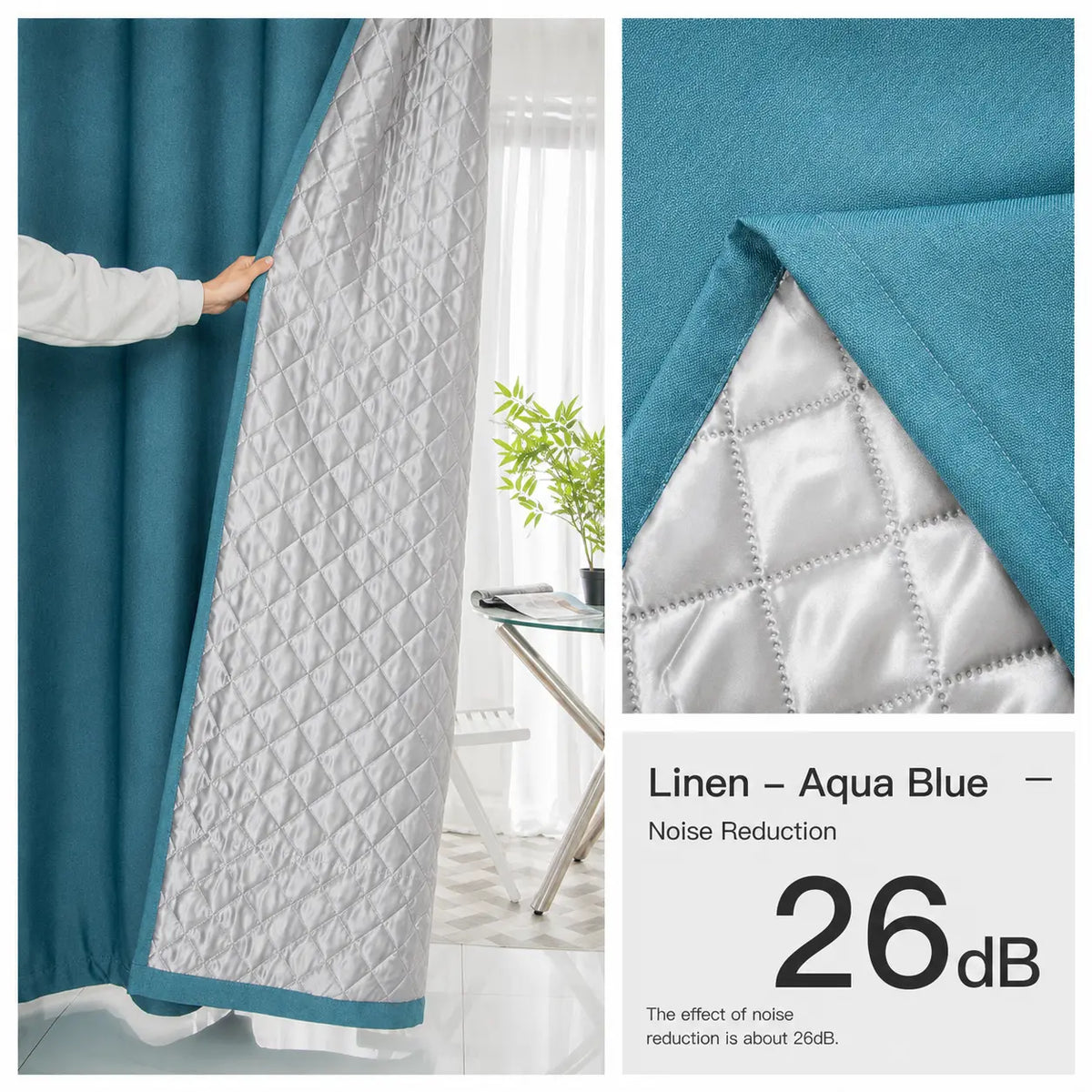 Nordic Blackout Curtain Novva Living