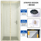 Magnetic Velcro Screen Door Curtain Novva Living