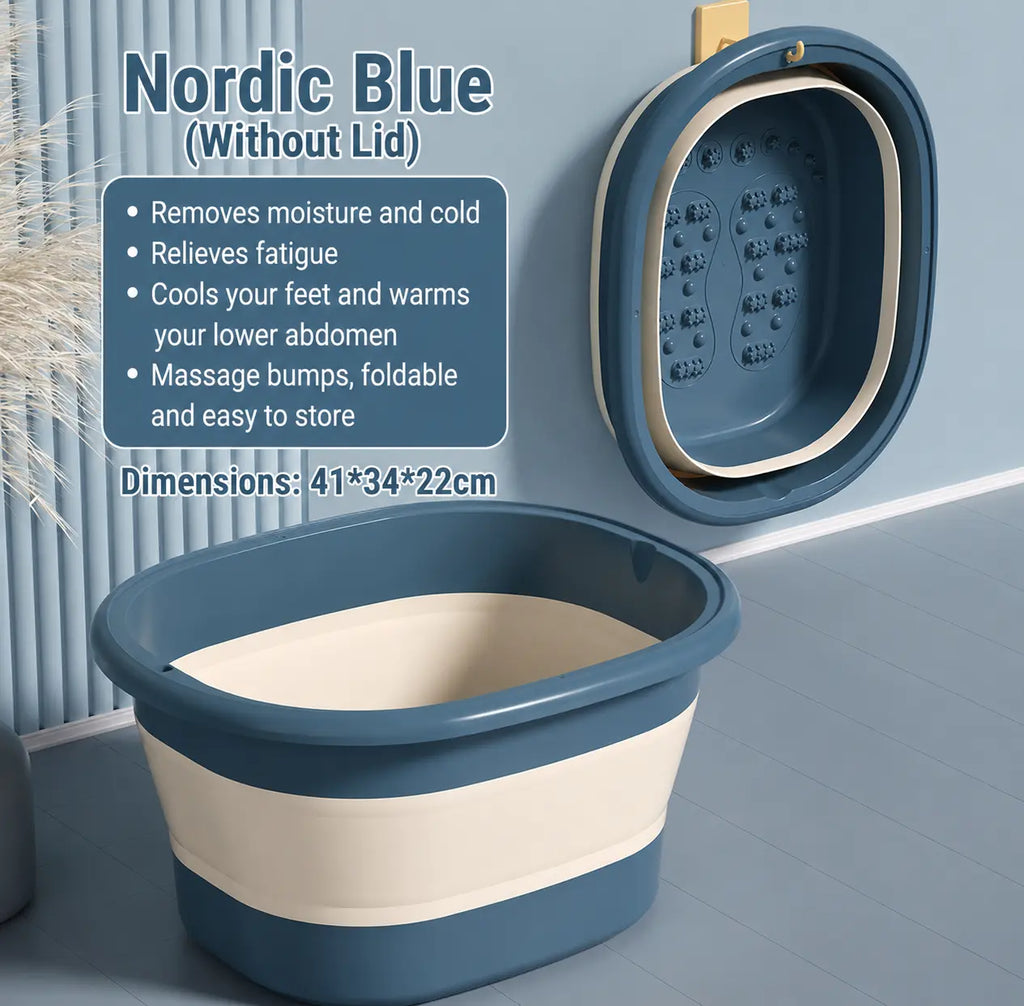 Foldable Foot Bath Bucket Novva Living